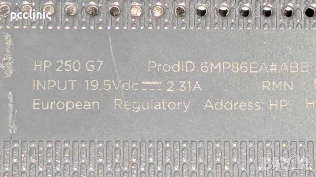 HP 250 G7 Notebook 15.6" | Intel Pentium Gold | 4GB DDR4 | 500GB HDD | Laptop/Лаптоп, снимка 3 - Лаптопи за работа - 53425755