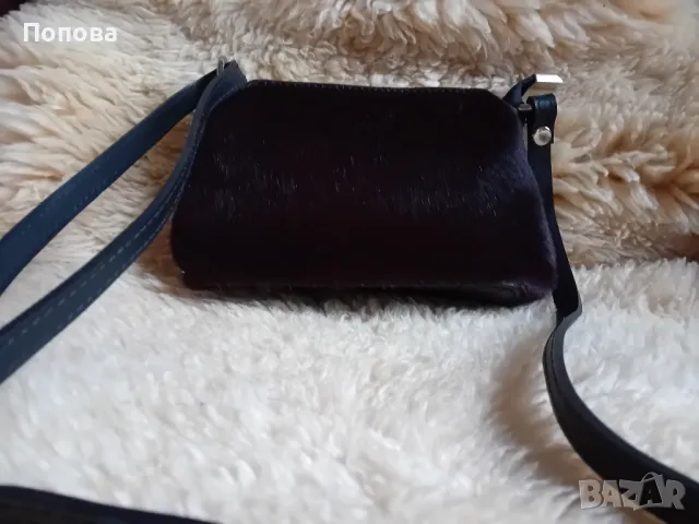 "Vera Pelle" естествена кожа малка чанта, снимка 6 - Чанти - 49235671