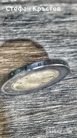 Рядка монета 2 евро Германия 2002 г., монетен двор J (Хамбург)., снимка 5 - Други - 53234773