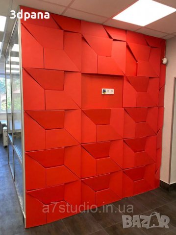 3Д ПАНЕЛИ от гипс, декоративни облицовки за стени / Led пана №0035, снимка 13 - Облицовки - 39795183