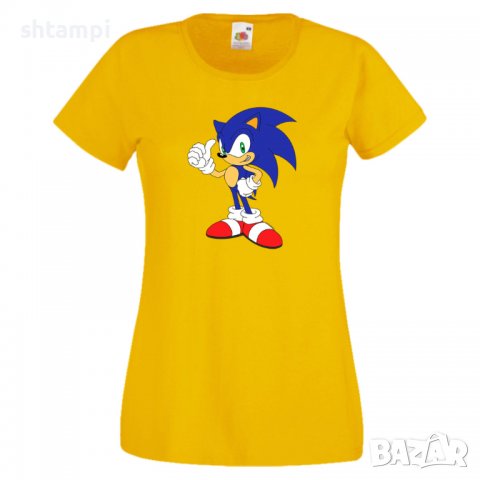 Дамска тениска Sonik 005 Игра,Изненада,Подарък,Празник,Повод, снимка 12 - Тениски - 37244971