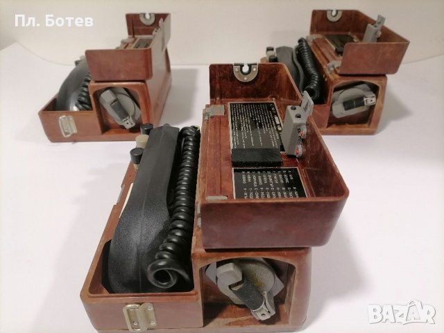 Стар военен телефон , снимка 5 - Други ценни предмети - 38686082