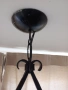 Стар полилей от ковано желязо единичен , снимка 5