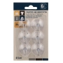 Прозрачни вакуумни кукички Ø3 см – комплект 6 бр._1190923, снимка 3