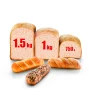  НОВА Хлебопекарна Tefal Home Bread Baguette PF610138, 1500 гр, 16 програми, Бяла 24 МЕСЕЦА ГАРАНЦИЯ, снимка 3
