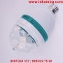 LED трицветна въртяща се електрическа диско крушка/лампа - 3W/6W    код 0935, снимка 12
