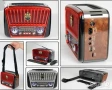 Колонка, FM+MP3 +солар, Ретро радио - Golon RX-456S Solar, снимка 2