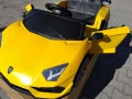 LAMBO Акумулаторна кола CHIARA жълт, снимка 9