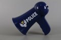 Мегафон с реален микрофон-полицейски или пожарникарски, снимка 1 - Музикални играчки - 35333060