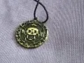Pirates of the Caribbean Dead Man's Chest Disney Necklace Караибски пирати медальон фи 3см, снимка 1