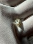 Истински Диамант Мойсанит Шампанско Перла Фенси бял J Diamond Moissanite, снимка 2