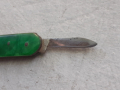 Стар малък нож ножка джобно - ножче сърп и чук ВТ, снимка 6