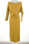 Рокля в цвят горчица с вълна марка Rylko by Agnes & Paul - S, снимка 1