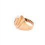 Златен дамски пръстен 5,75гр. размер:53 14кр. проба:585 модел:21171-1, снимка 2