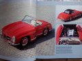 Книга за Mercedes-Benz SL немски език твърди корици автомобили история списания каталози, снимка 5