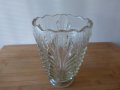 Ретро стъклена ваза 1950 г, снимка 2