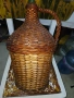 Стъклени дамаджани с ратанова оплетка, снимка 2
