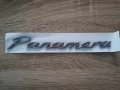 Порше Porsche Panamera сребрист надпис емблема, снимка 1
