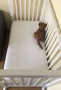 детско дървено легло/ бебешка кошара/ бебешко легло, снимка 3