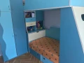 Обзавеждане за детска стая с легла на два етажа + бюро, снимка 4