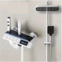 Модерен интелигентен термостатен душ с дисплей и LED подсветка, снимка 1