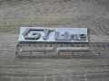 сребриста емблема Peugeot GT Line Пежо ГТ лайн, снимка 2