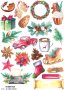 Скрапбук стикери декорация планер christmas Коледа зима самозалепващ лист А5 - различни видове, снимка 10