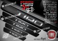 ПРАГОВЕ карбон FIAT фолио стикери, снимка 6