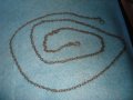СТАРО ДЪЛГО СРЕБРИСТО СИНДЖИРЧЕ КОЛИЕ ВЕРИЖКА НЕЖНО и ЗДРАВО РЕТРО СТИЛ 18989 , снимка 3
