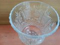 кристална купа ваза фруктиера, снимка 2