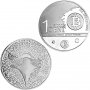 1 Биткойн цент Орел / 1 Bitcoin cent Eagle - Silver