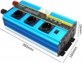 ANIMABG Силов инвертор с чиста синусоида 5kW DC 12V/24V към AC, 220V 230V, снимка 6