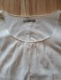 Дамски бял потник от лен, снимка 2
