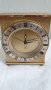 Настолен бронзов механичен часовник JAZ 1976 - 1978 година., снимка 3