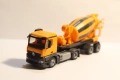 HERPA H0 1/87 MERCEDES ANTOS МИКСЕР БЕТОНОВОЗ МОДЕЛ КАМИОН, снимка 3