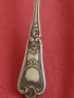 Старинна рядка лъжичка дебело посребрена красива орнаментика за КОЛЕКЦИЯ ДЕКОРАЦИЯ БИТОВ КЪТ 42227, снимка 2
