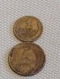 Две монети 1 копейка 1972г. / 2 копейки 1987г. СССР стари редки за КОЛЕКЦИОНЕРИ 39002, снимка 1