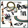 5бр. Комплект ластици за тренировка Power Resistance Bands, снимка 7