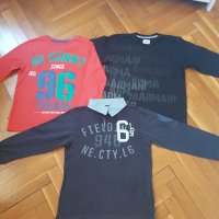 Детски блузки ARMANI,OKAIDI,H&M,за 7-8 г. момче, снимка 1 - Детски Блузи и туники - 26637200