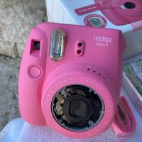 Камера за моментни снимки - Fuji Film Instax Mini 9 розов цвят, снимка 4 - Друга електроника - 43580689