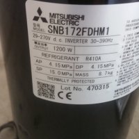 Хладилен компресор Mitsubishi SNB172FDHM1, снимка 5 - Други машини и части - 26232338