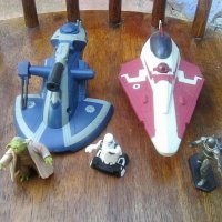 Пластмасови модели на звездолети и герои от Междузвездни войни, снимка 1 - Колекции - 38521241