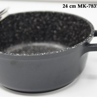 ТЕНДЖЕРА MAGICOOK 24 cm MK-7837 черна, снимка 1 - Съдове за готвене - 43727182