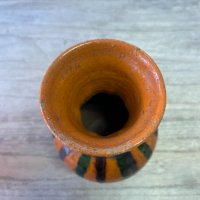 Автентична керамична ваза №1864, снимка 5 - Антикварни и старинни предмети - 35618951