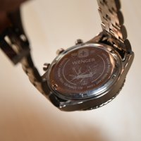 Продавам швейцарски часовник WENGER хронометър, снимка 6 - Мъжки - 39626160