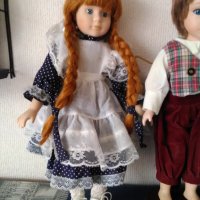Порцеланови кукли,стара Австрийска ръчна изработка-рисувани., снимка 7 - Колекции - 43504820