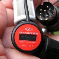 Реверен кондензаторен микрофон SENNHEISER MKE-40, снимка 5 - Микрофони - 43641627