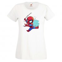 Дамска тениска Marvel Spiderman 2 Игра,Изненада,Подарък,Геймър,, снимка 3 - Тениски - 36785539