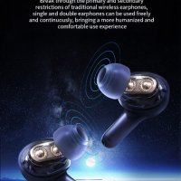 Безжични слушалки  4 микрофона Earbuds Bluetooth 5.1, снимка 4 - Слушалки и портативни колонки - 39775686