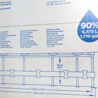 БАСЕЙН сглобяем  с метална рамка  BESTWАY STEEL PRO  366 X 76см см, снимка 2 - Басейни и аксесоари - 33358710